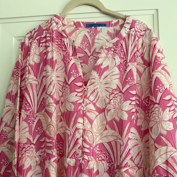 J McLaughlin NWOT Cunningham Dress in Field Blooms, XL - Picture 7 of 8